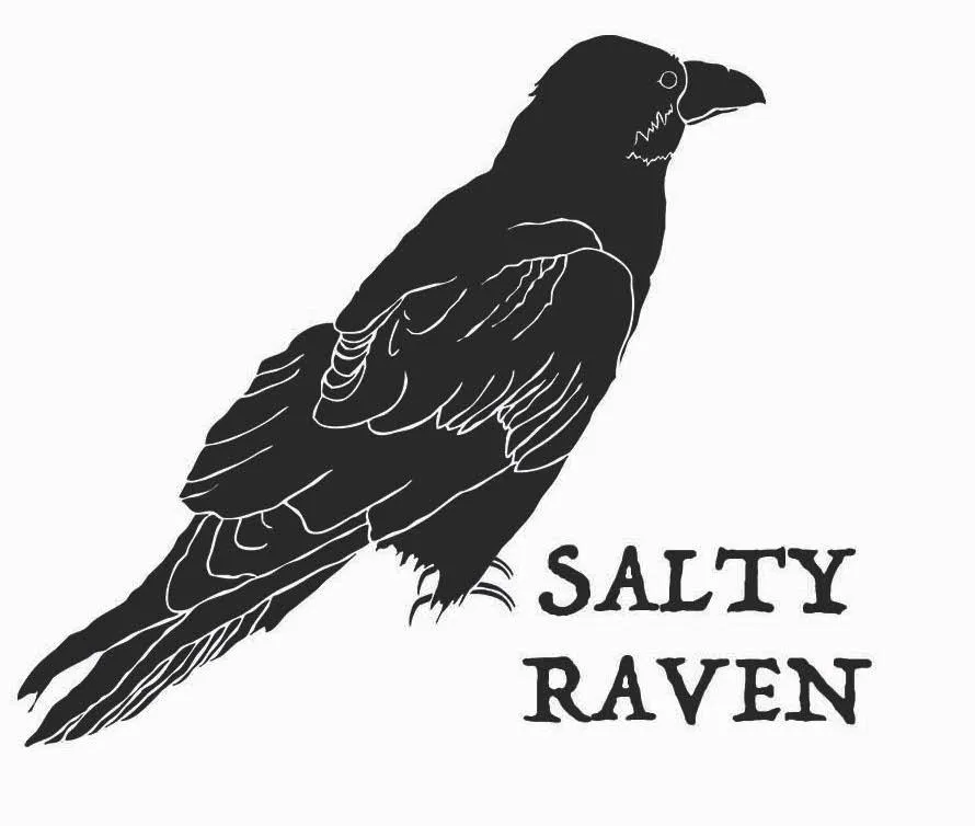 Salty Raven Lapel Pin