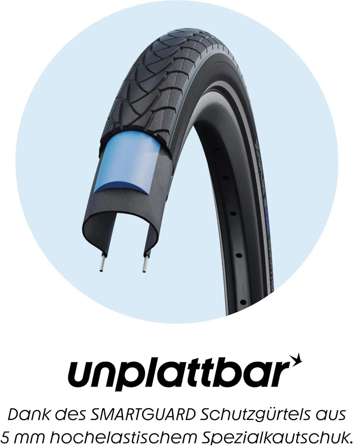 SCHWALBE Marathon Plus HS 348 Road Bike Tire