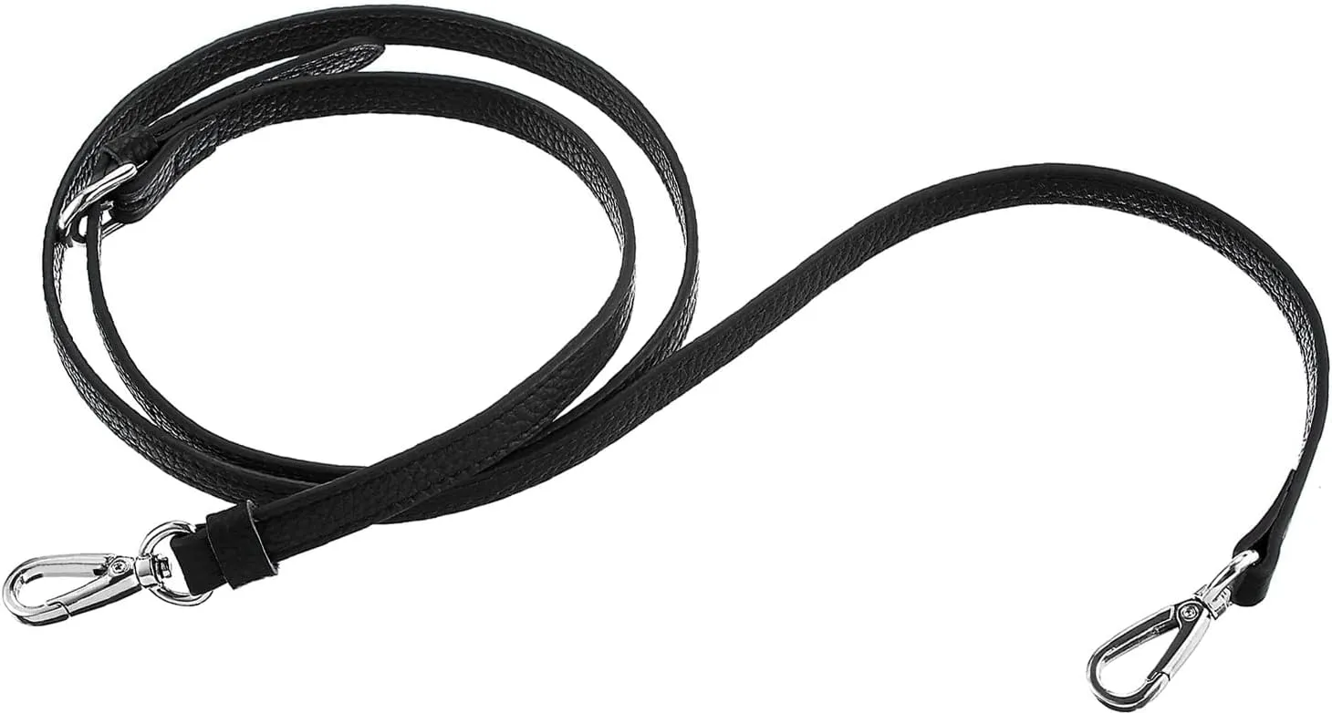 SEAVILIA Genuine Leather Purse Strap Replacement Crossbody Adjustable Long Thin Handmade Shoulder Handbags Strap
