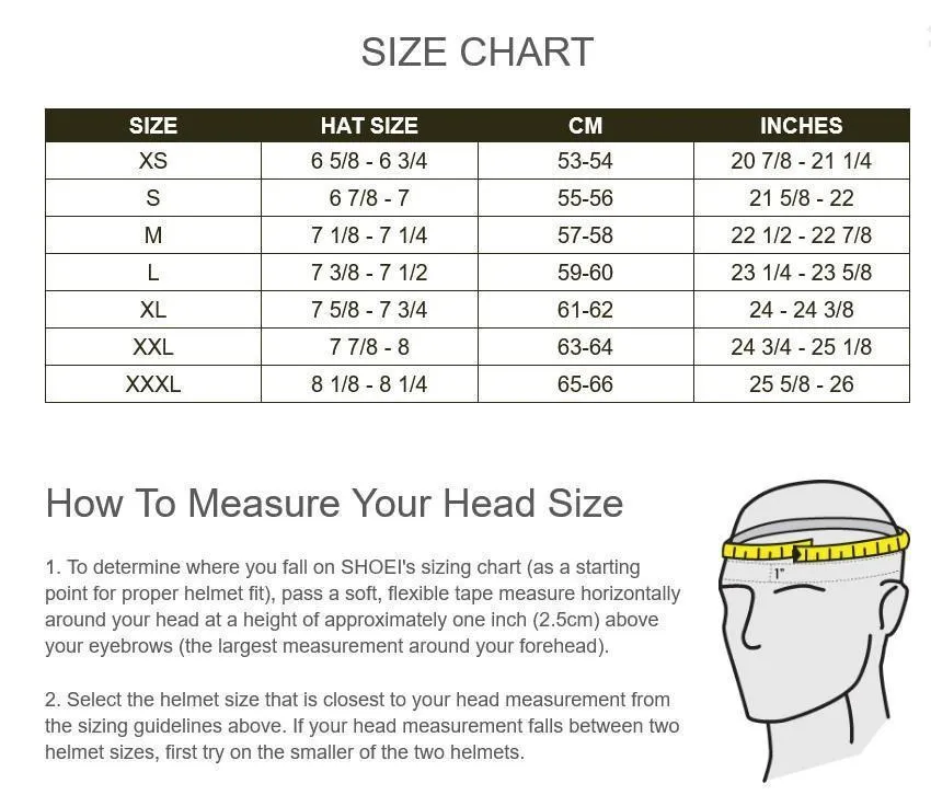 Shoei GT-Air II Full Face Helmet Notch TC-8