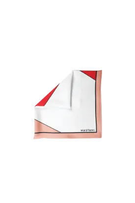 Silk Peachy Pocket Square