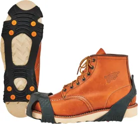 Slip-On Ice Traction Cleats with 8 Tungsten Carbide Studs for Superior Grip, Ergodyne TREX 6300TC