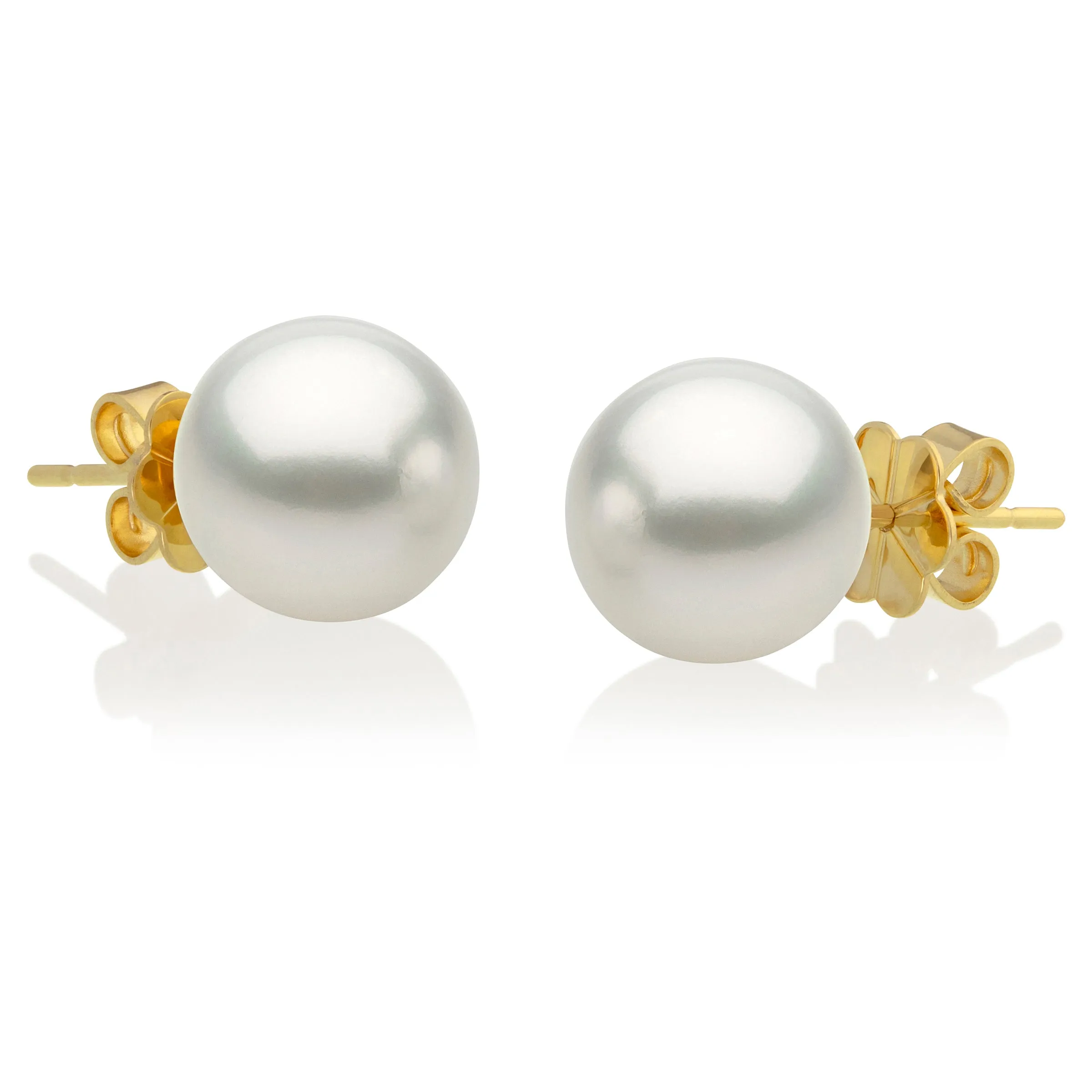 South Sea Stud Earrings 8mm White