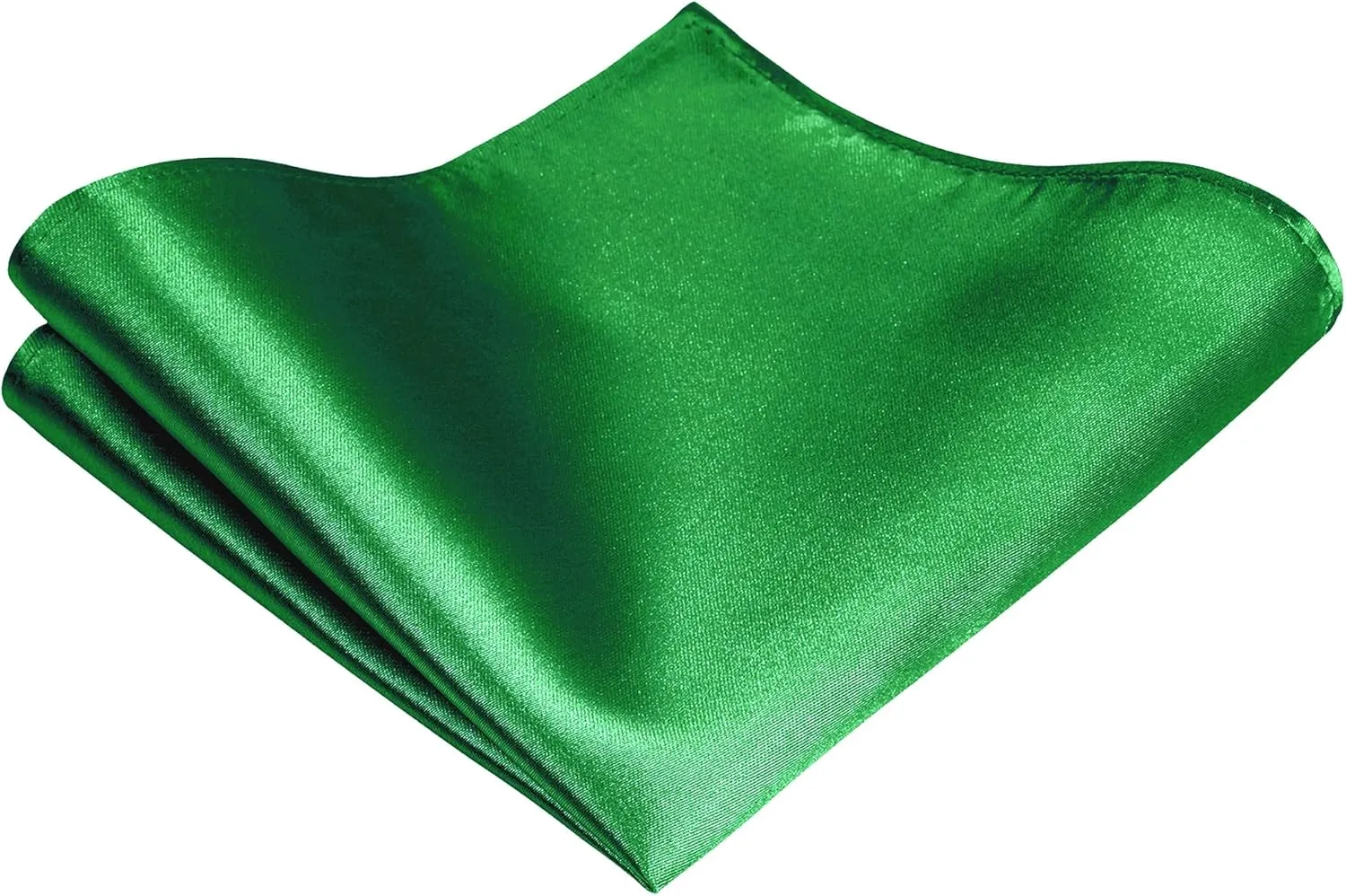 TIE G Solid Satin Woven dyed Color Formal Necktie and Pocket Square Sets in Gift Box