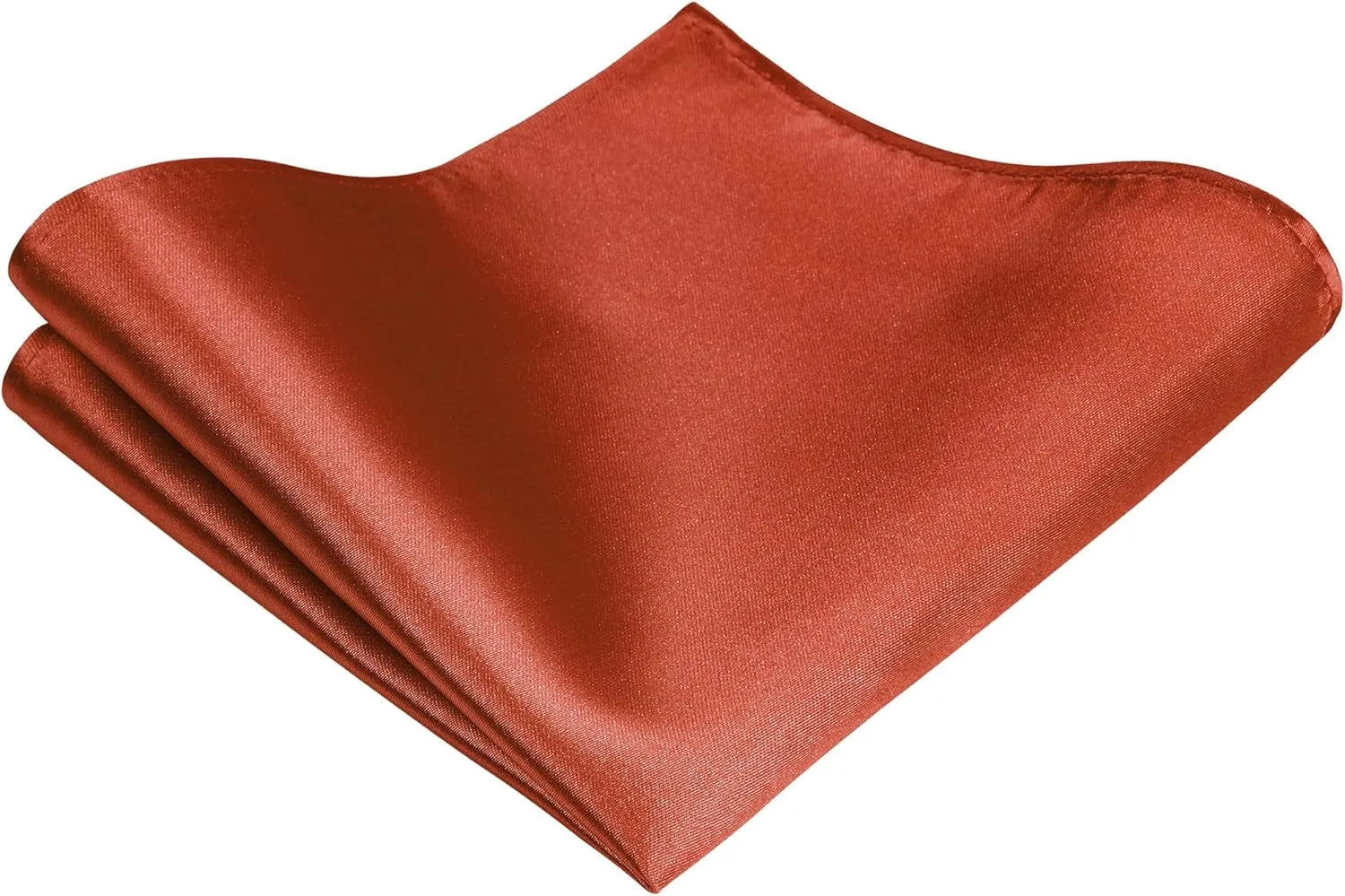 TIE G Solid Satin Woven dyed Color Formal Necktie and Pocket Square Sets in Gift Box