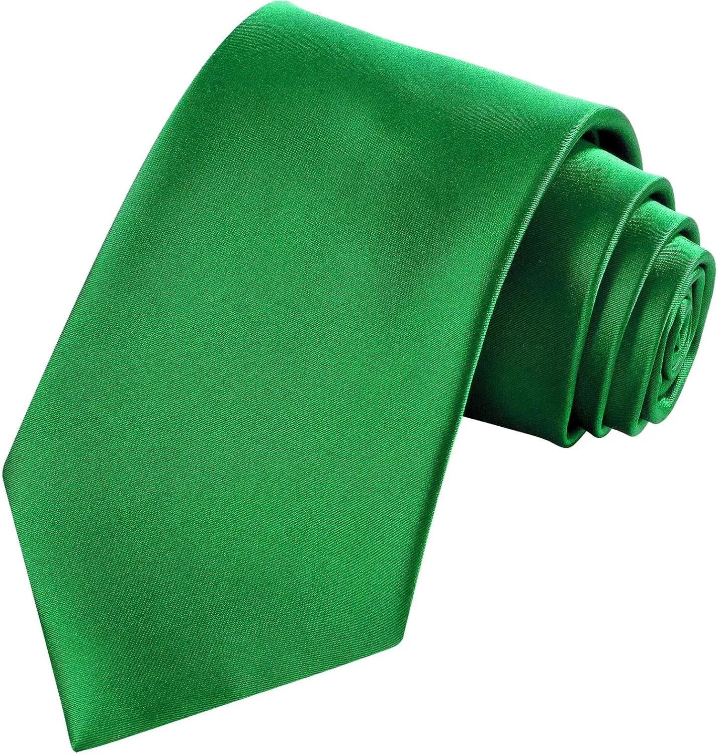 TIE G Solid Satin Woven dyed Color Formal Necktie and Pocket Square Sets in Gift Box