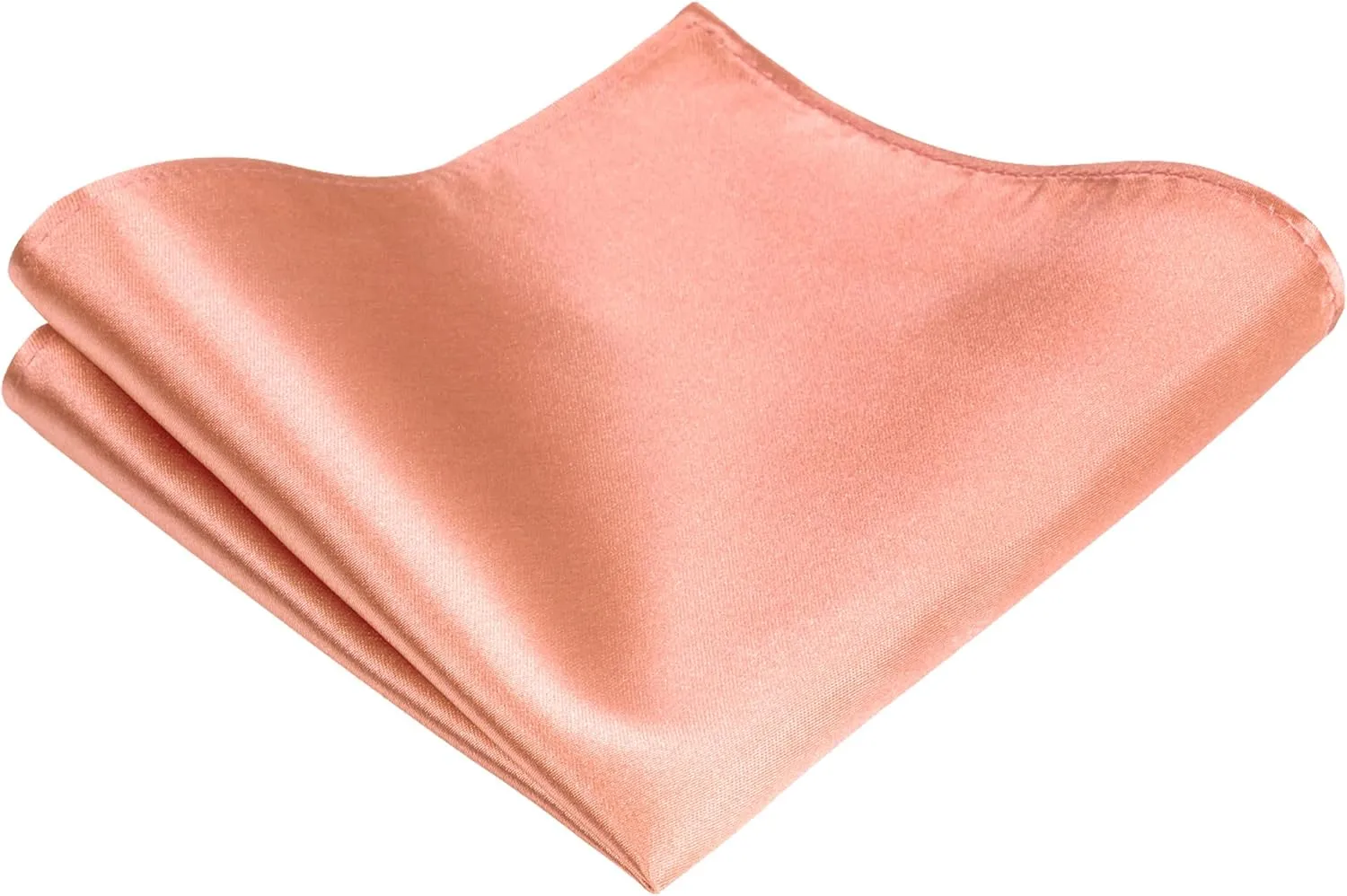 TIE G Solid Satin Woven dyed Color Formal Necktie and Pocket Square Sets in Gift Box