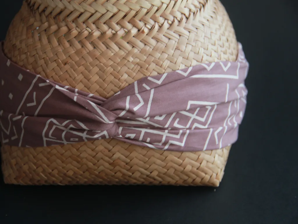 Turban Headband - Binonduk Maroon