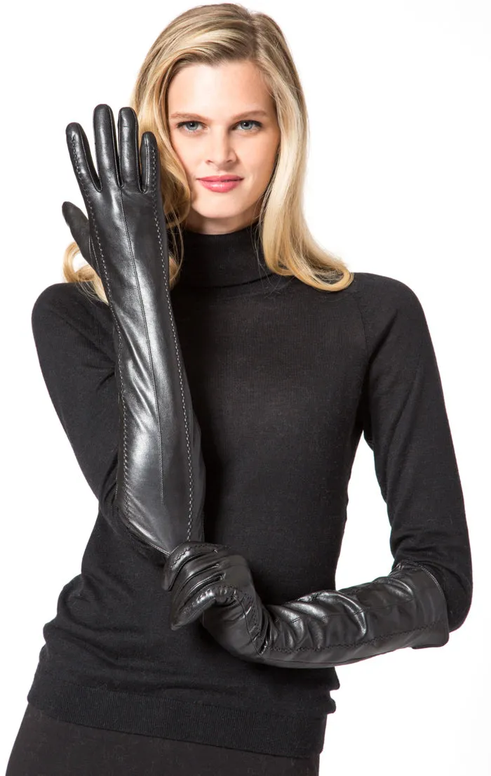 ULMEN - Long Leather Gloves