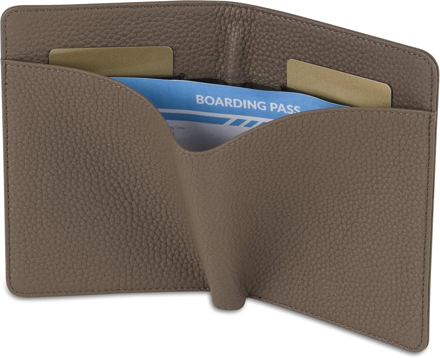 Vaultskin Leather Passport Holder, Slim RFID Blocking Travel Wallet for Men and Women, Fits Passport, Credit Cards, ID, Cash, Passport Cover Ideal Travel Accessories with Gift Box