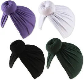 XYX Women African Pattern Flower Knot Headwrap Bonnet Turban Beanie Cap Headwear Hat